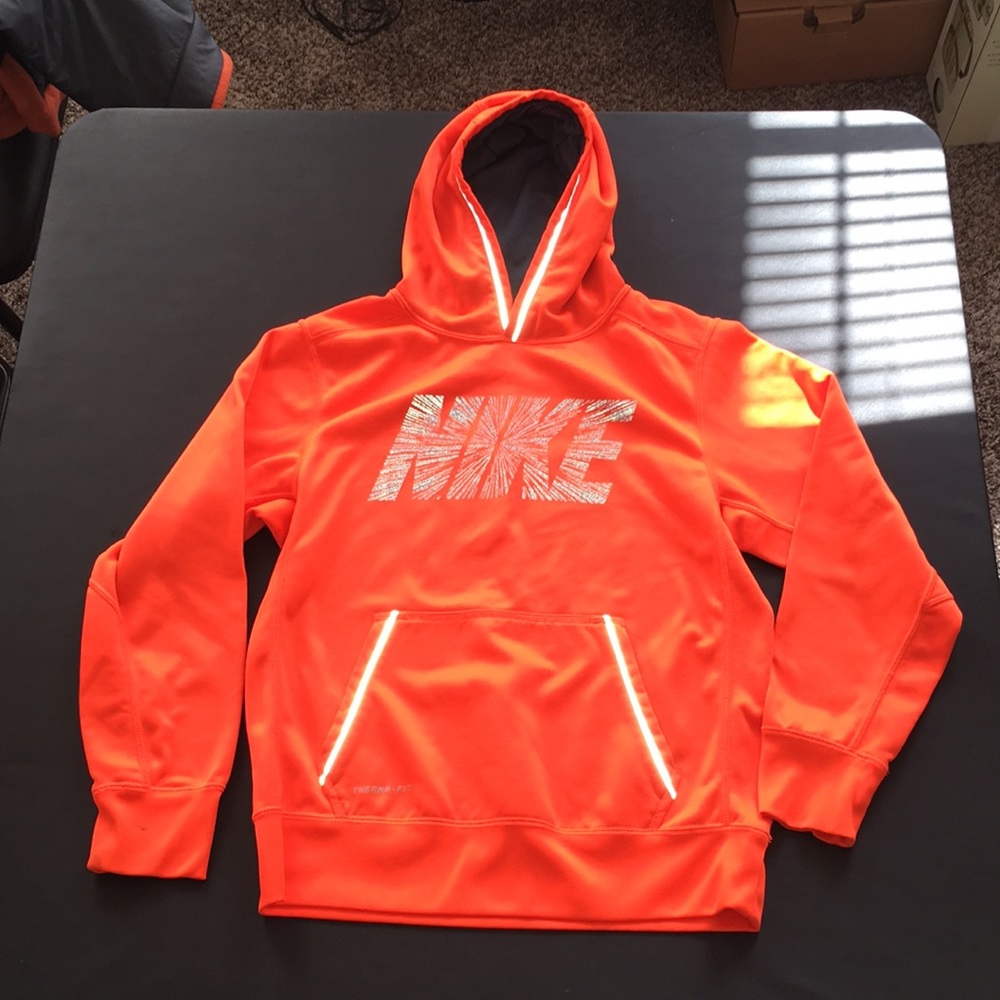 Nike Orange Hoodie